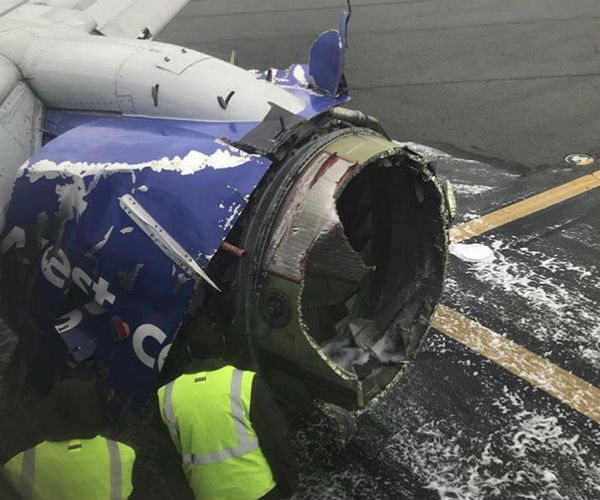 One Dead After Engine Explodes on Southwest Flight