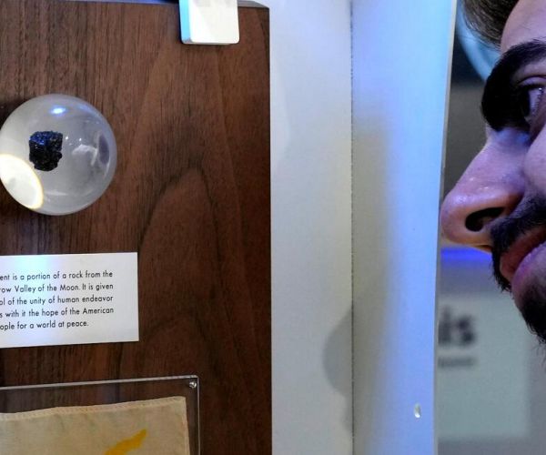 Rare Apollo Mission Moon Rock Back in Cyprus After 50 Years