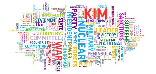 AP Word Cloud: The Message in Pyongyang's Propaganda