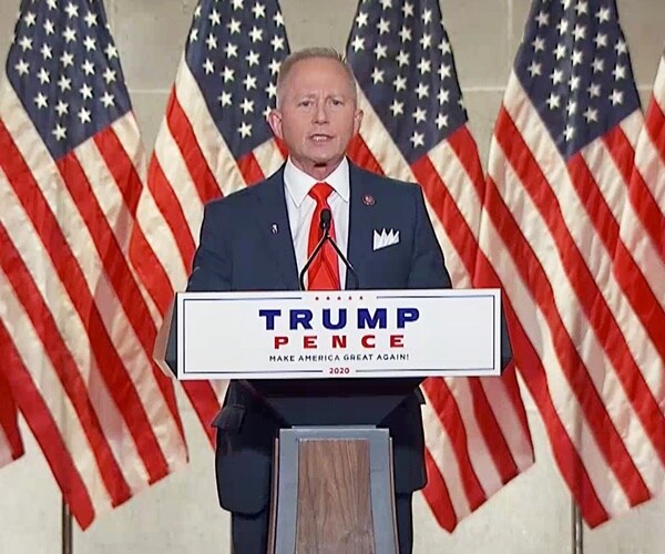 rep. jeff van drew speaks at the republican national convention