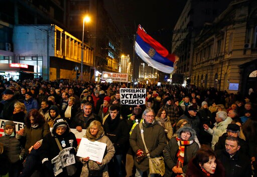 Belgrade Protests for 7th Week against Serbian Leader