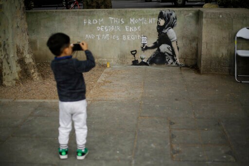 London Council Wants to Know If Climate Mural Is by Banksy