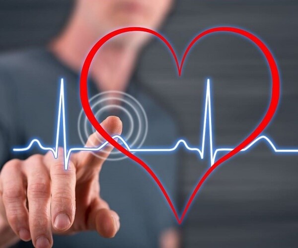 illustration of heart rate disorder