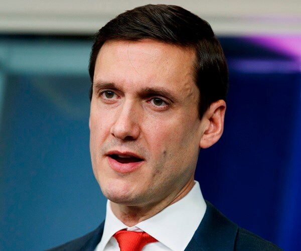 tom bossert speaks to the press when he resigns