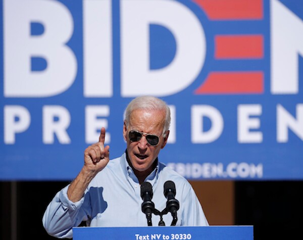 Biden: Trump's $10M Attack Ad Proves That He's 'Terrified'