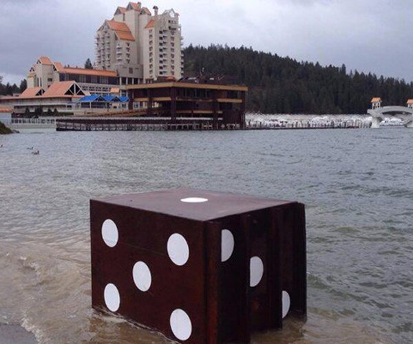 Idaho Giant Metal Die Washes up on Shore at Lake Coeur d'Alene