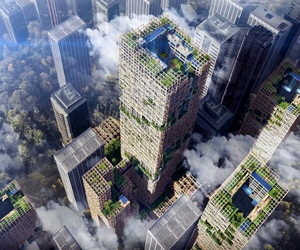 Tallest Wooden Skyscraper to Plant Itself in Tokyo