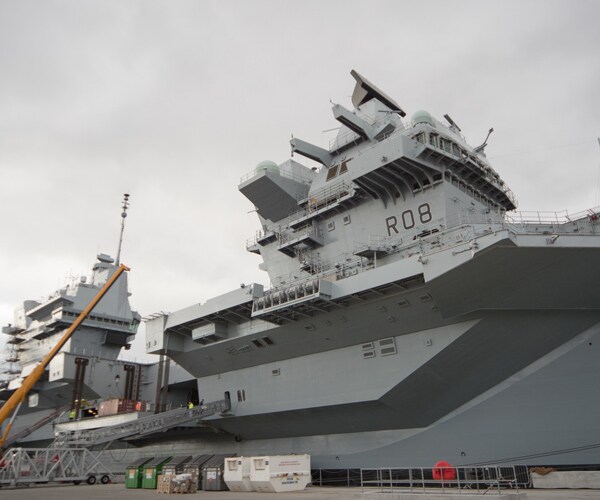 HMS Queen Elizabeth: Leak Sprung on Britain's New Aircraft Carrier