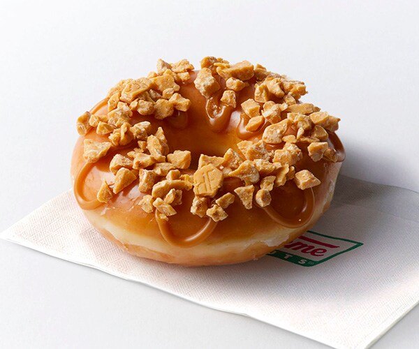 Krispy Kreme Hershey's Gold Doughnut an Olympic Partnership