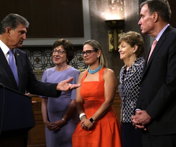 some senate democrats on capitol hill 