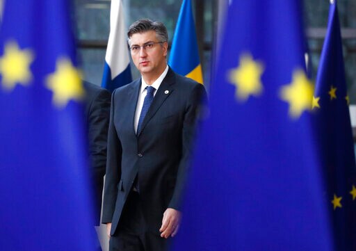The Latest: Croatia Leader Backs Strict Brexit Deadlines