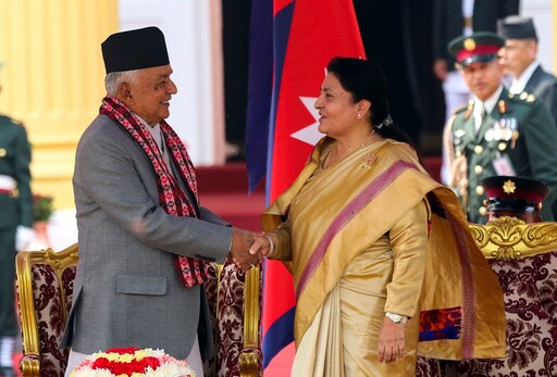 Nepal's Newly Elected President Takes Oath of Office