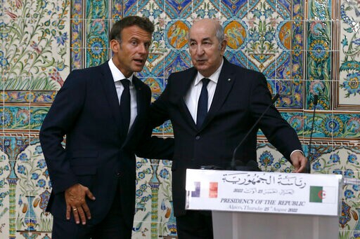 France's Macron Addresses Visa Issue During Algeria Trip