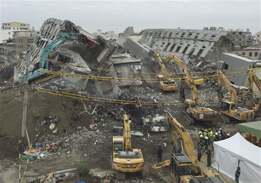 Developers of Toppled Taiwan Building Detained
