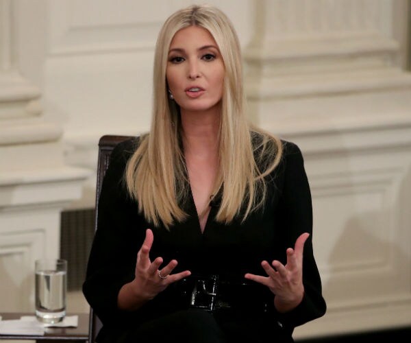 ivanka trump speaks to reporters