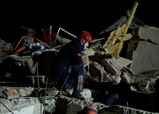 70-year-old Pulled Alive as Turkey Quake Death Toll Hits 46