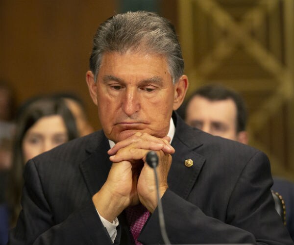 sen. joe manchin is shown