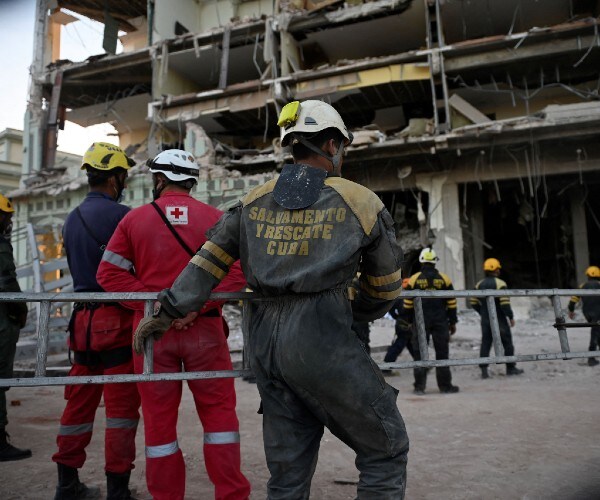Desperate Search for Survivors in Cuba Hotel Blast; 26 Dead