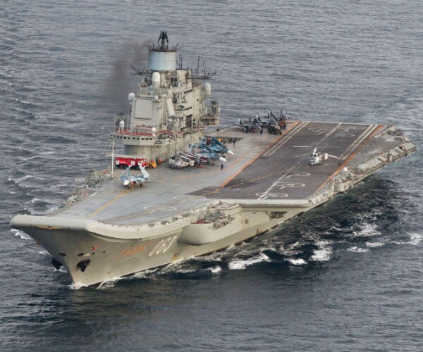 Russia: Withdrawal of Aircraft Carrier Begins Drawdown From Syria