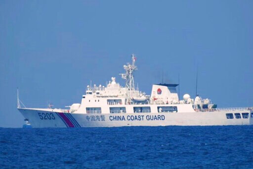 China Coast Guard Blocks Philippine Boats in Disputed Sea