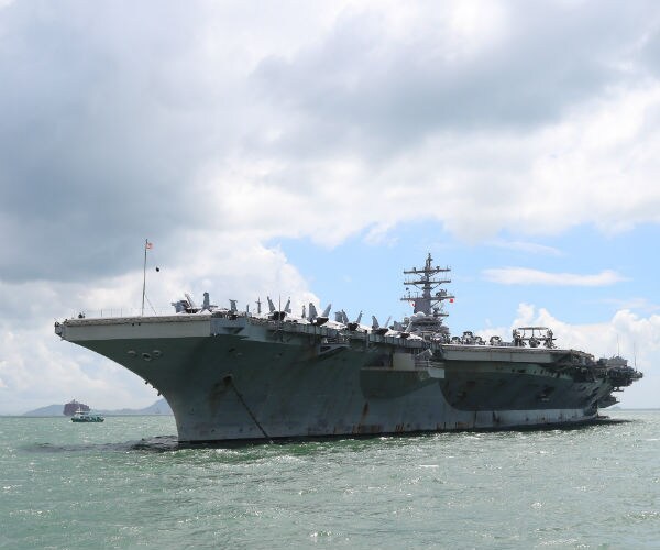 US Carrier Patrols Off Korean Peninsula in Warning to Pyongyang