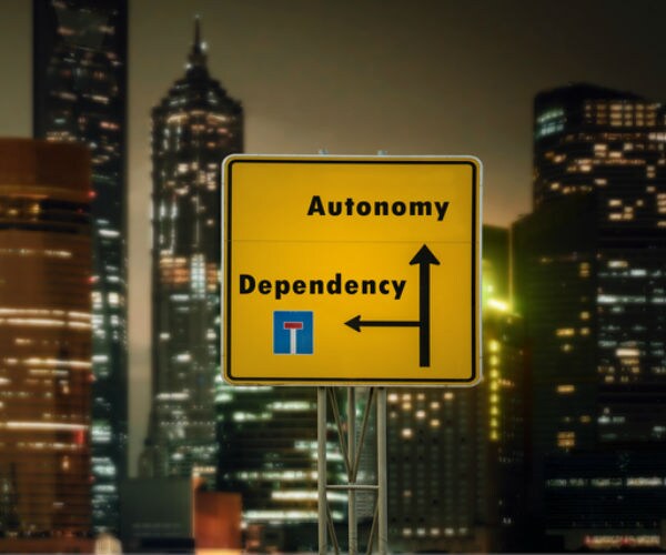 autonomy versus dependency  