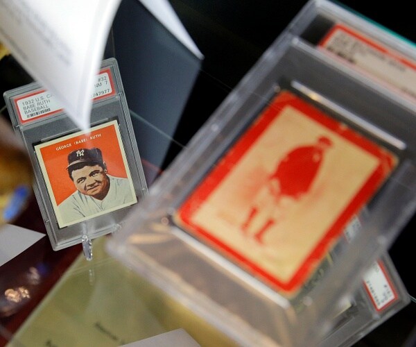 babe ruth baseball card