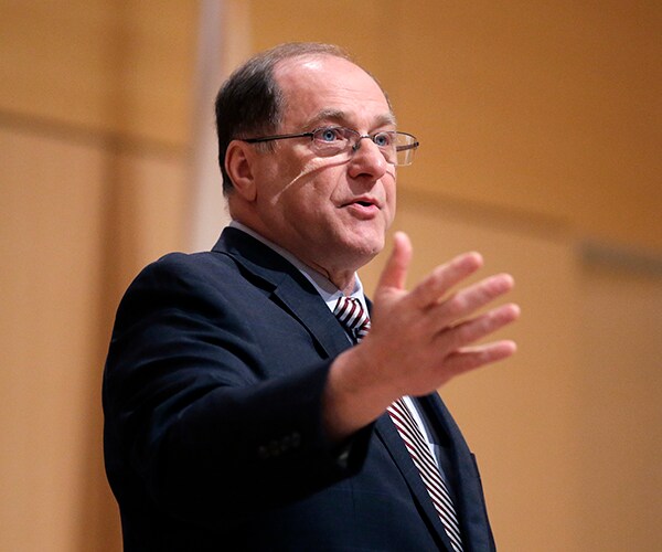 Mass. Rep. Mike Capuano Wears Eagles Helmet After Losing Bet