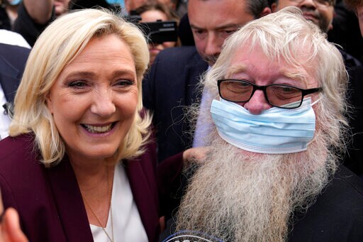 Far-right Le Pen Campaigns as French 'voice of the People'