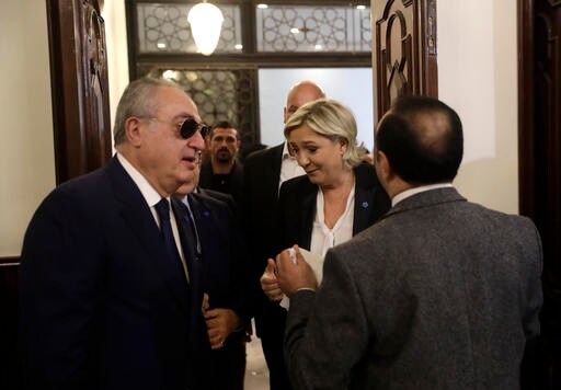 Le Pen Refuses Headscarf, Nixes Talks with Lebanon Cleric