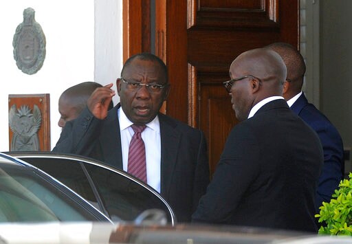 The Latest: South Africa Deputy Expects 'speedy Resolution'