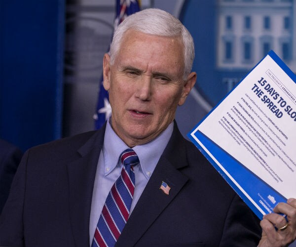 vice president mike pence is shown