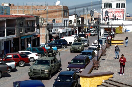 Cartel Battles Stun Once-peaceful State in Central Mexico