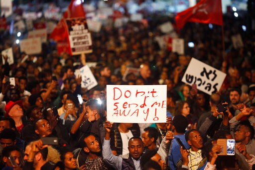 The Latest: Israel-UN Deal on African Migrants Suspended