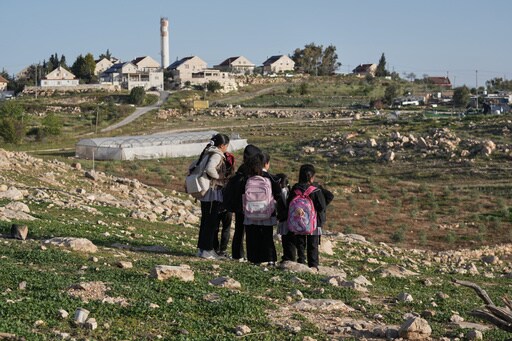 Israeli Settlers Block Palestinian Kids' Path to School with Tear Gas and Barbed Wire