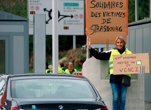France Sees 6th Yellow Vest Protester Die in Road Accident