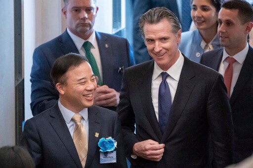 California Gov. Assures His State Is Always a Partner on Climate Change as he Begins Trip to China