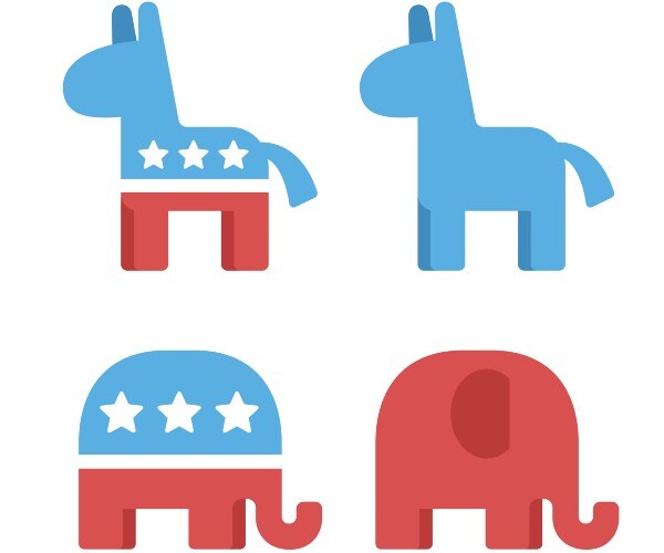 republicans versus democrats and vice versa 