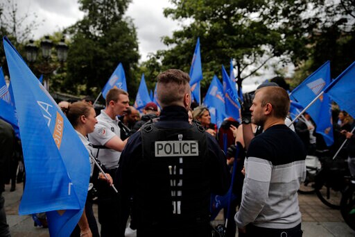 France: Protests by Activists, Medics and Disgruntled Police