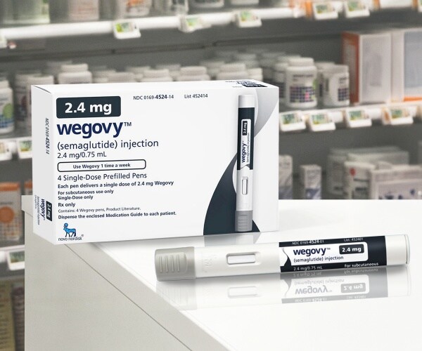 Wegovy in box, injection