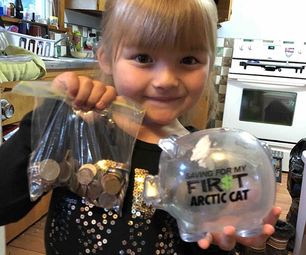 5-Year-Old Girl Uses Piggy Bank to Buy Milk for Classmates