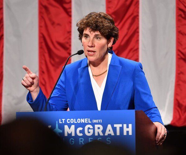 Former House candidate and retired Marine Amy McGrath