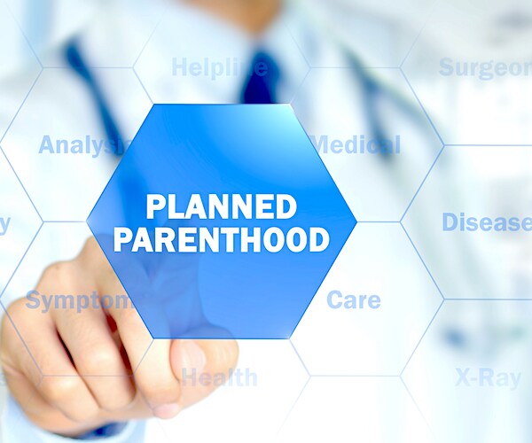 a graphic showing planned parenthood