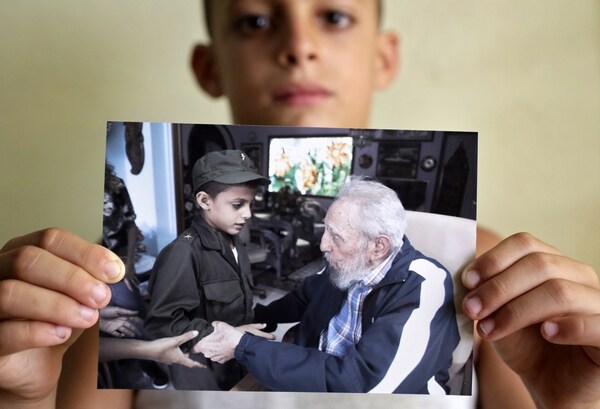 Fidel Castro's Mini-Me: 8-Year-Old Cuban Boy Finally Meets His Idol