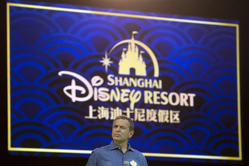 Disney CEO Iger Says China Has 'incredible Potential'