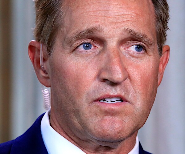 Flake Vows to Donate to Dem If Blankenship Wins GOP Primary