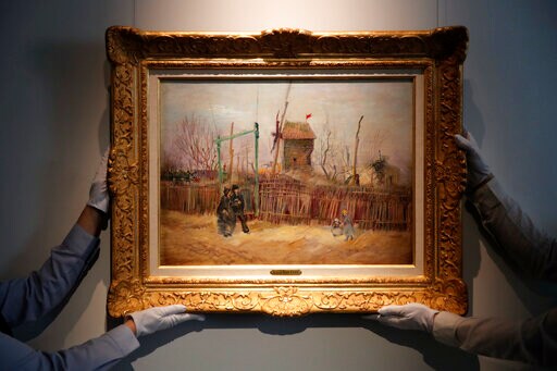 Rarely Seen Van Gogh Masterpiece Goes under Hammer in Paris