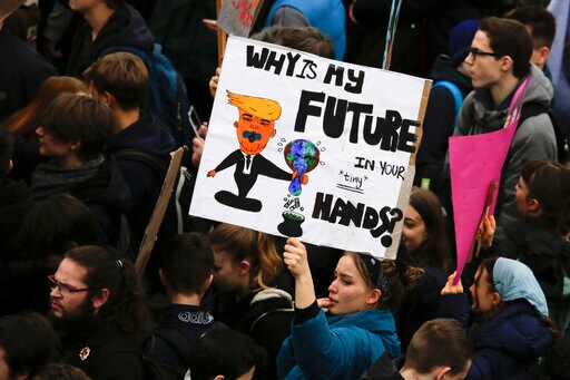 Thousands of Students March in Berlin in Climate Protest