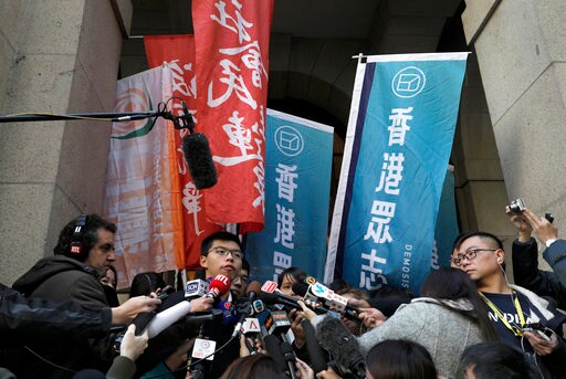 Young Hong Kong Activist Sentenced to 3 Months in Jail