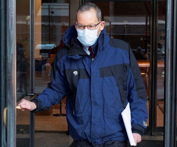 Charles Lieber leaves federal court 